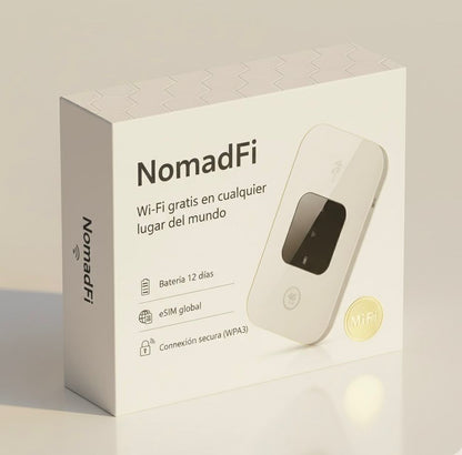 Wi-fi Gratuito NomadFi ZTE Portable 6 Con 4G y 5G